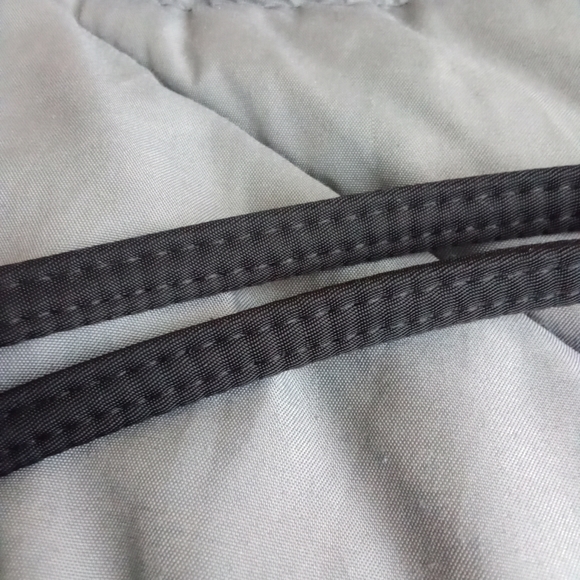 Marilyn Monroe Bernard of Hollywood Photo Tote Bag Quality Padded Silver Satin - Picture 11 of 12